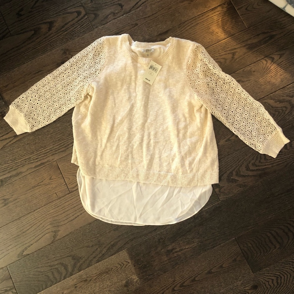 Lucky Brand Sweater, Large NWT